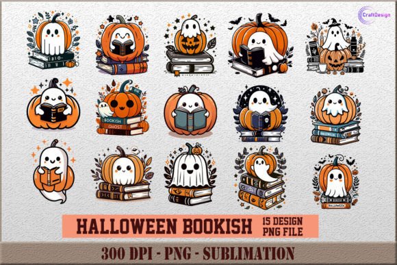 Download Cute Ghost Bookish PNG Halloween Clipart - Ghost boo Collection