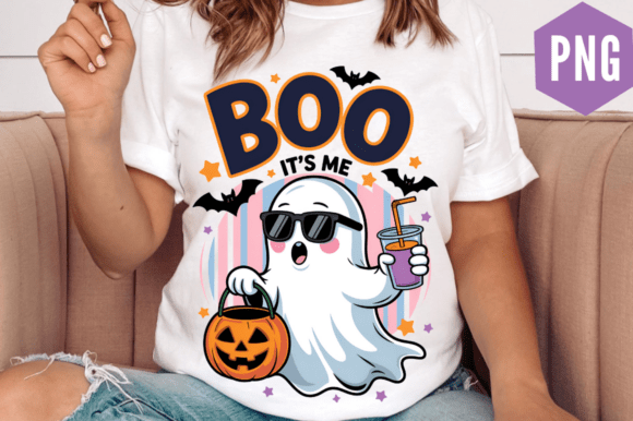 Download Cute Halloween Coffee Ghost Boo Stripes - Ghost boo Collection